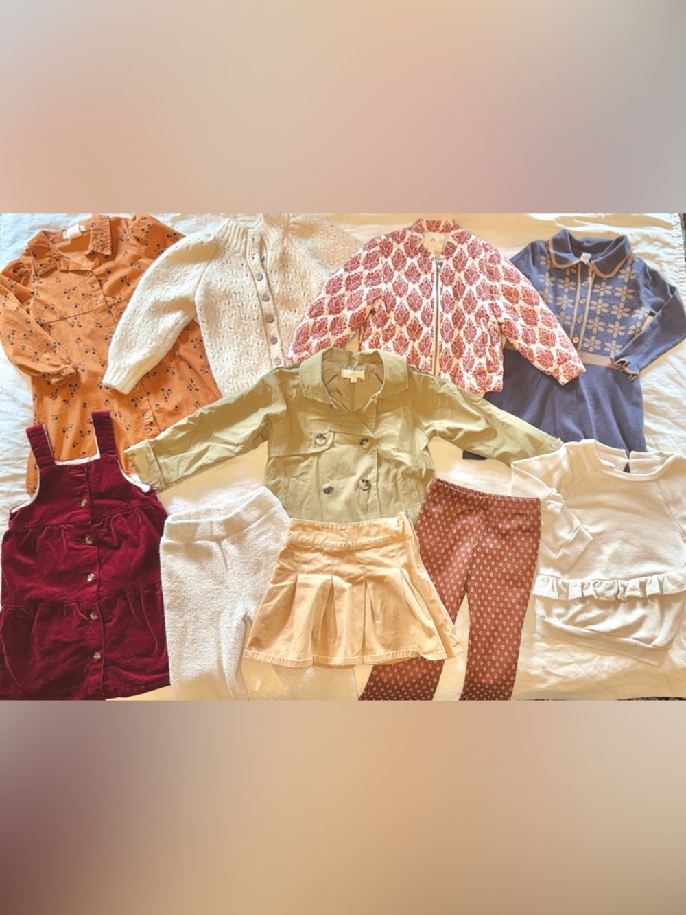 Girl’s Boutique Matching Set Clothing Bundle / Lot - Fall Outfits for Size 4-6